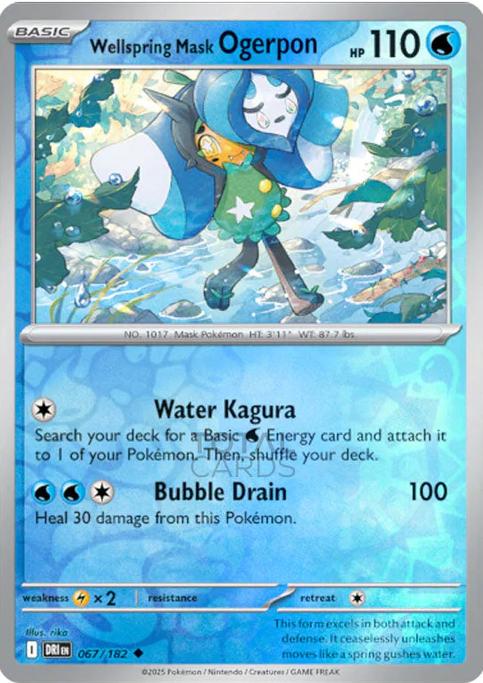 Wellspring Mask Ogerpon [Reverse Holo]